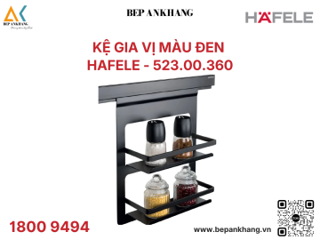 Kệ gia vị màu đen Hafele - 523.00.360
